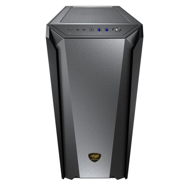 Cougar MX660 Mid Tower Chassis – Iron RGB Black