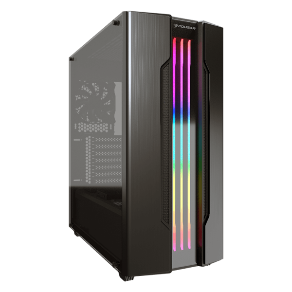 Cougar Gemini S RGB Mid-Tower Gaming Chassis – Silver