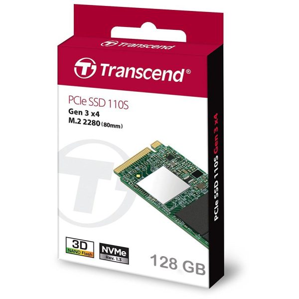 Transcend MTE110S 128GB Gen3 M.2 NVMe SSD