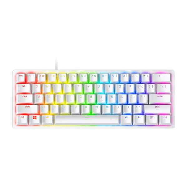 Razer Huntsman Mini – Clicky Optical Switch Gaming Keyboard – White