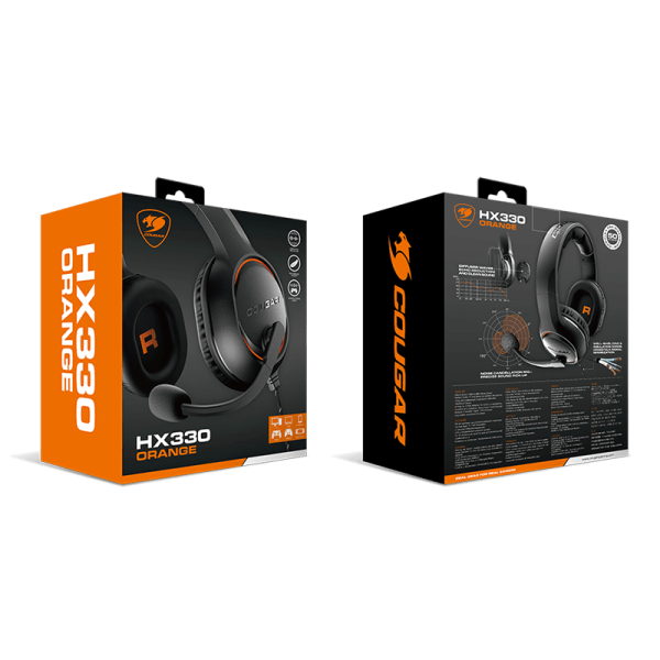 Cougar HX330 Gaming Headset – Orange