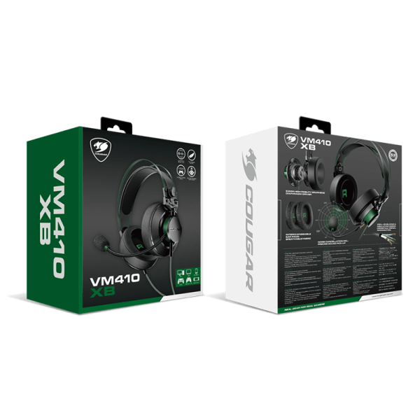Cougar VM410 Over-Ear Gaming Headset - XB