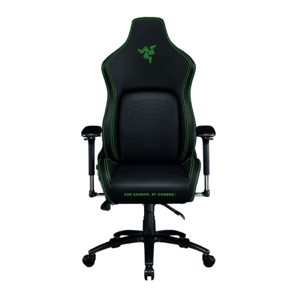 Razer Iskur Gaming Chair with Built-in Lumbar Support – NASA Black/Green