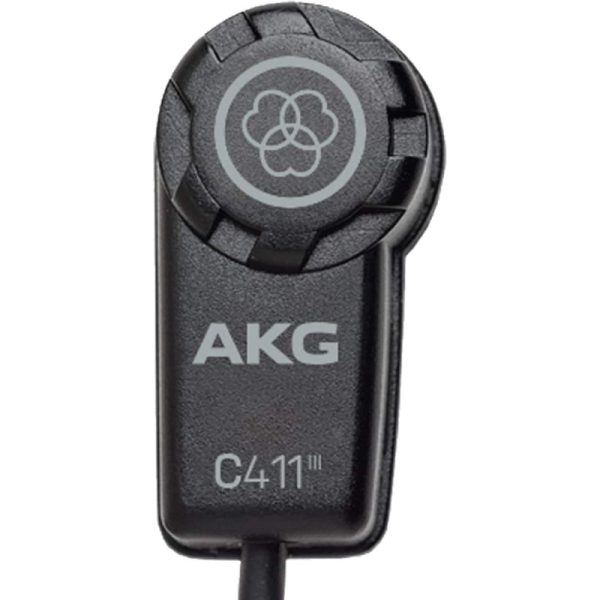 AKG C411 PP Miniature Condenser Pickup Microphone With XLR