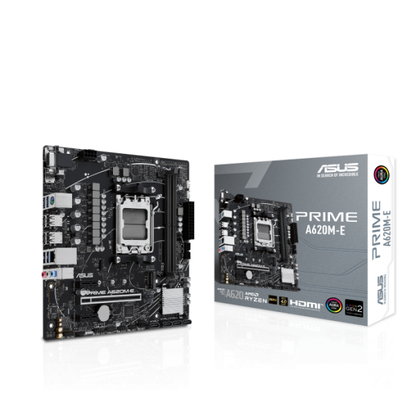 Asus Prime A620M-E AMD AM5 Micro-ATX Motherboard
