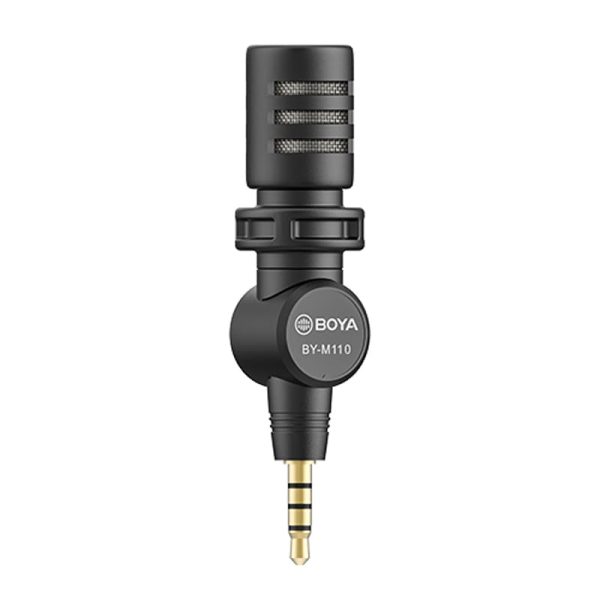 BOYA BY-M110 Miniature Condenser Smartphone Microphone
