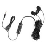 BOYA BY-M1DM Dual Omni-Directional Lavalier Microphone