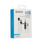 BOYA BY-M1DM Dual Omni-Directional Lavalier Microphone