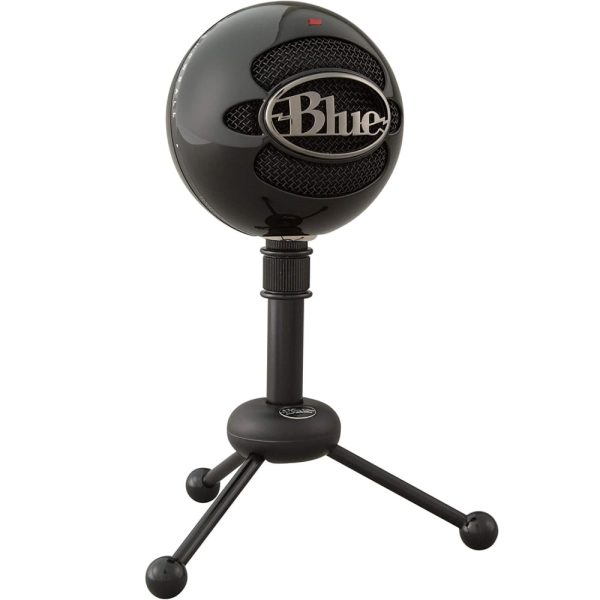 Blue Snowball USB Condenser Microphone – Black
