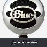 Blue Snowball USB Condenser Microphone – Brushed Aluminum