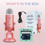 Blue Yeti Aurora Collection Multi-Pattern USB Microphone – Pink Dawn