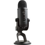 Blue Yeti Premium Multi-Pattern USB Condenser Microphone – Blackout