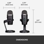 Blue Yeti Nano USB Condenser Microphone – Blackout