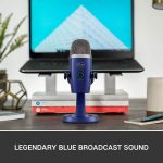 Blue Yeti Nano USB Condenser Microphone – Vivid Blue