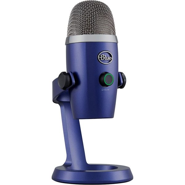 Blue Yeti Nano USB Condenser Microphone – Vivid Blue
