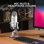 Blue Yeti Premium Multi-Pattern USB Condenser Microphone – Silver