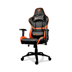 Cougar Armor One Gaming Chair - Orange/Black - Image 2