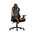 Cougar Armor S Gaming Chair - Orange/Black - Image 3