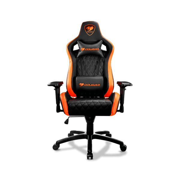 Cougar Armor S Gaming Chair - Orange/Black