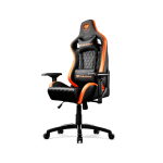 Cougar Armor S Gaming Chair - Orange/Black - Image 2