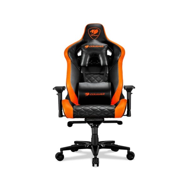 Cougar Armor Titan Gaming Chair - Orange/Black