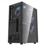 DarkFlash A290 TG Mid Tower Chassis – Black