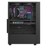 DarkFlash A290 TG Mid Tower Chassis – Black