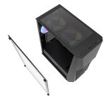 DarkFlash DK150 TG RGB Mid Tower Chassis – Black