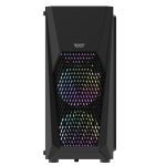 DarkFlash DK150 TG RGB Mid Tower Chassis – Black