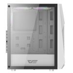 DarkFlash DK150 TG RGB Mid Tower Chassis – White