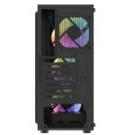 DarkFlash DK151 TG RGB Mid Tower Chassis – Black