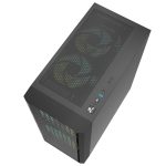 DarkFlash DK360 TG RGB Mid Tower Chassis – Black