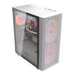 DarkFlash DK360 TG RGB Mid Tower Chassis – White