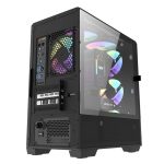 DarkFlash DLC31 TG Mini Tower Chassis – Black