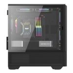 DarkFlash DLC31 TG Mini Tower Chassis – Black