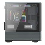 DarkFlash DLC31 TG Mini Tower Chassis – Gray
