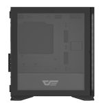 DarkFlash DLM200 TG RGB Mini Tower Chassis – Black