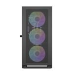 DarkFlash DLM200 TG RGB Mini Tower Chassis – Black