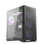 DarkFlash DLM200 TG RGB Mini Tower Chassis – Black