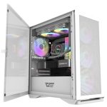 DarkFlash DLM200 TG RGB Mini Tower Chassis – White