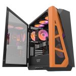 DarkFlash DLZ31 TG RGB Full Tower Chassis – Black