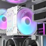DarkFlash Ellsworth S11 Pro ARGB CPU Air Cooler – White
