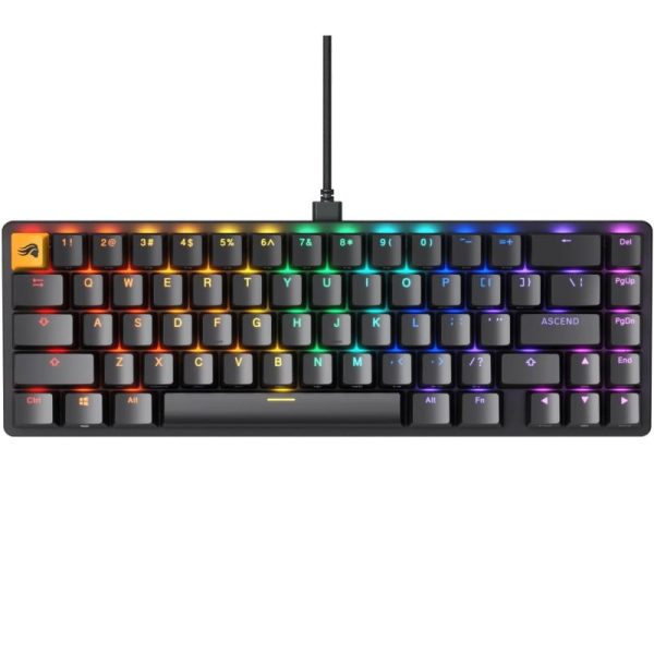 Glorious GMMK 2 Compact 65% Modular Mechanical Keyboard – Black