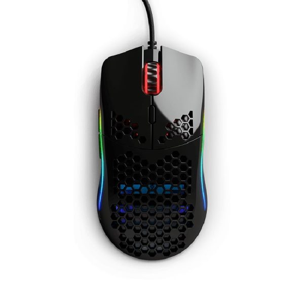 Glorious Model O Minus RGB Gaming Mouse – Glossy Black