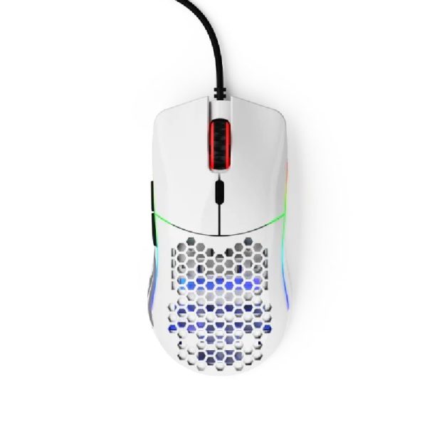 Glorious Model O RGB Gaming Mouse – Glossy White