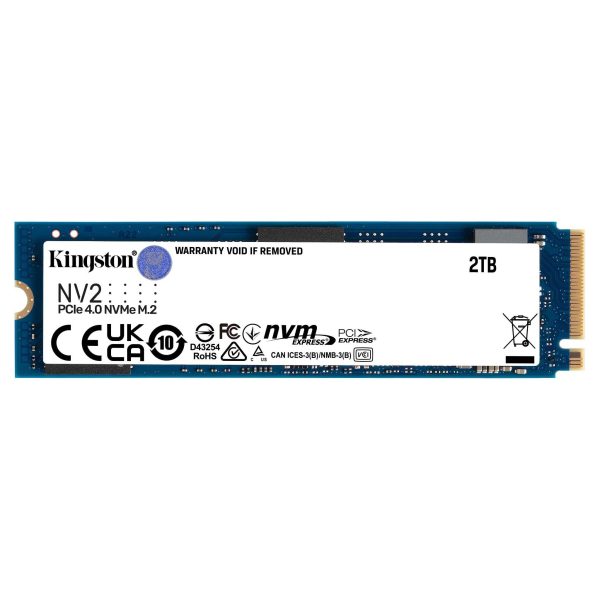 Kingston NV2 2TB M.2 PCIe Gen4 NVMe SSD
