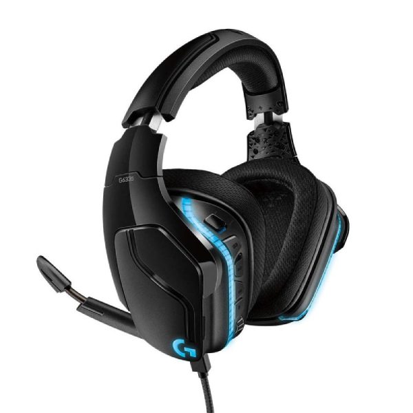 Logitech G633S 7.1 Surround Sound LIGHTSYNC Gaming Headset