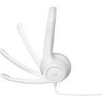 Logitech H390 USB Headset with Noise Cancelling Mic - White