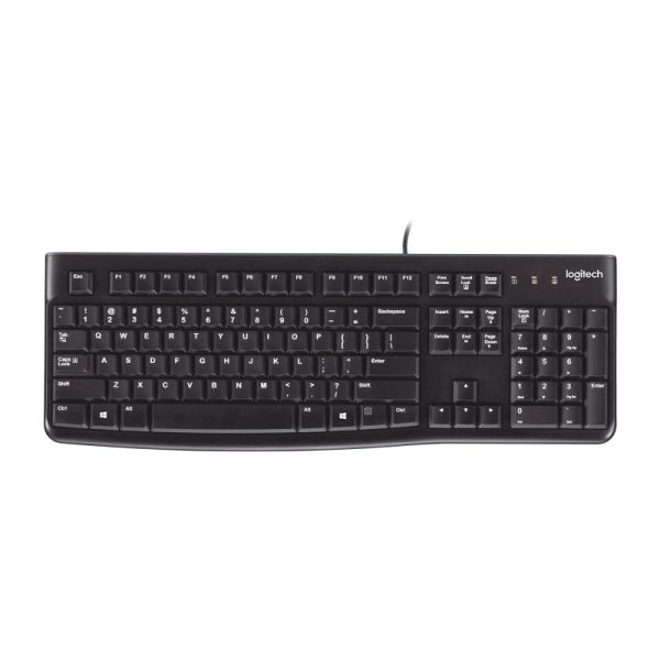 Logitech K120 Ergonomic USB Keyboard