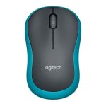 Logitech M185 Wireless Mouse – Blue
